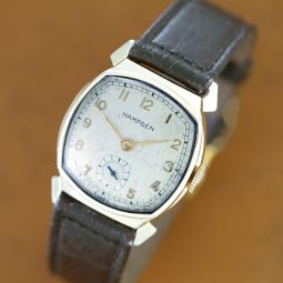 Vintage Hampden Wristwatch | Swiss Mechanical Hand Wind